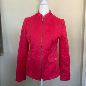 Charter Club Bright Pink Utility Jacket